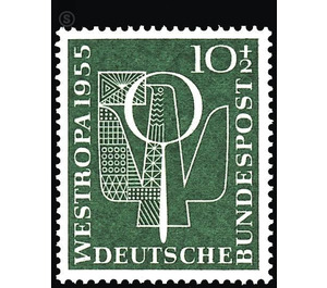 International Stamp Exhibition  - Germany / Federal Republic of Germany 1955 - 10