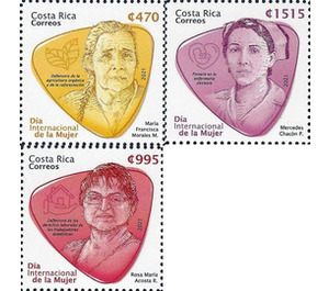 International Women's Day 2021 - Central America / Costa Rica 2021 Set