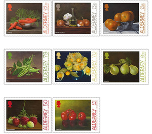 International Year of Fruit and Vegetables (2021) - Alderney 2021 Set