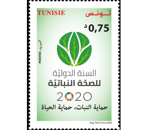 International Year of Plant Health 2020 - Tunisia 2020 - 0.75