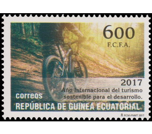 International Year of Sustainable Tourism for Development. - Central Africa / Equatorial Guinea  / Equatorial Guinea 2017 - 600