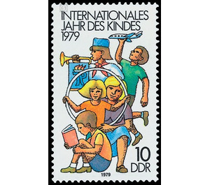 International Year of the Child 1979  - Germany / German Democratic Republic 1979 - 10 Pfennig