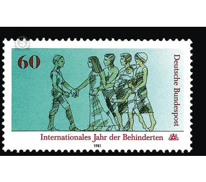 International Year of the Disabled 1981  - Germany / Federal Republic of Germany 1981 - 60 Pfennig