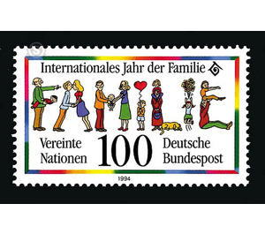 International Year of the Family  - Germany / Federal Republic of Germany 1994 - 100 Pfennig