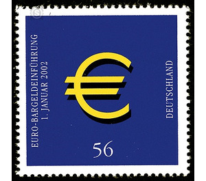 Introduction of euro coins and notes  - Germany / Federal Republic of Germany 2002 - 56 Euro Cent