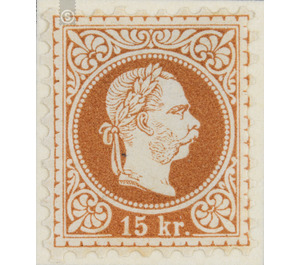 Issue 1867  - Austria / k.u.k. monarchy / Empire Austria 1867 - 15 Kreuzer
