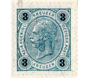 Issue 1883  - Austria / k.u.k. monarchy / Empire Austria 1890 - 3 Kreuzer