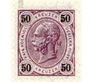 Issue 1883  - Austria / k.u.k. monarchy / Empire Austria 1890 - 50 Kreuzer
