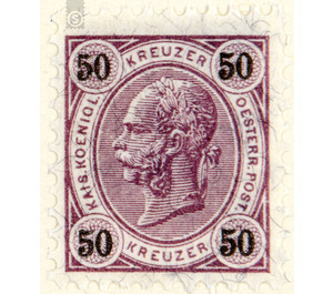 Issue 1883  - Austria / k.u.k. monarchy / Empire Austria 1890 - 50 Kreuzer