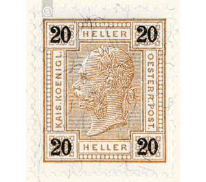 Issue 1901  - Austria / k.u.k. monarchy / Empire Austria 1901 - 20 Heller
