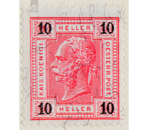 Issue 1901  - Austria / k.u.k. monarchy / Empire Austria 1901 - 6 Heller