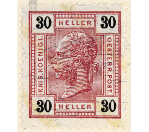 Issue 1904  - Austria / k.u.k. monarchy / Empire Austria 1904 - 30 Heller