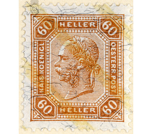 Issue 1904  - Austria / k.u.k. monarchy / Empire Austria 1904 - 60 Heller
