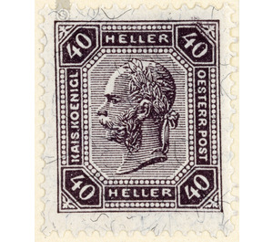 Issue 1905  - Austria / k.u.k. monarchy / Empire Austria 1905 - 40 Heller