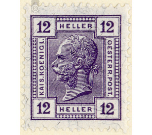 Issue 1906/07  - Austria / k.u.k. monarchy / Empire Austria 1907 - 12 Heller