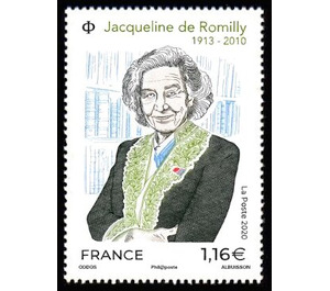 Jacqueline de Romilly, Historian - France 2020 - 1.16