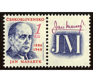 Jan Masaryk (1886-1948), diplomat - Czechoslovakia 1991 - 1