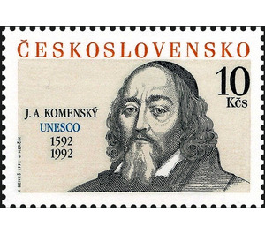 Jan Ámos Komenský (Comenius), Educator - Czechoslovakia 1992 - 10