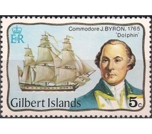 John Byron and Dolphin, 1765 - Micronesia / Gilbert Islands 1977 - 5
