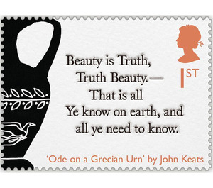 John Keats "Ode on a Grecian Urn" - United Kingdom 2020