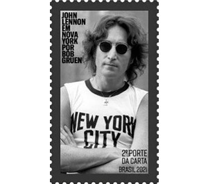 John Lennon, Photograph by Bob Gruen - Brazil 2021