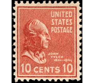 John Tyler (1790-1862), tenth President of the United States - United States of America 1938