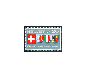 Joining the Confederation  - Switzerland 1965 Set