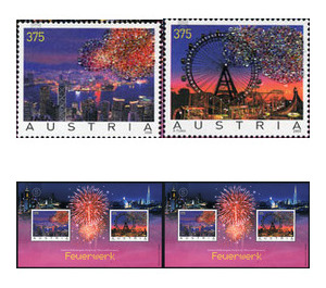 joint issues Austria Fireworks Hong Kong  - Austria / II. Republic of Austria 2006 Set