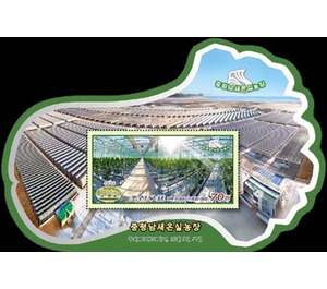 Jungphyong Greenhouse Vegetable Farm - North Korea 2020