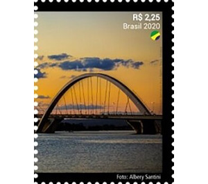 Juscelino Kubitschek Bridge, Brasilia (1 Arch) - Brazil 2020 - 2.25