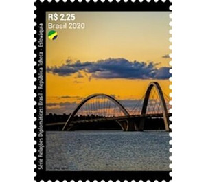 Juscelino Kubitschek Bridge, Brasilia (2 Arches) - Brazil 2020 - 2.25