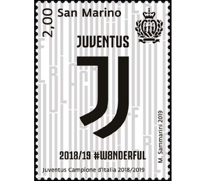 Juventus Champion of Italy 2018-2019 - San Marino 2019 - 2