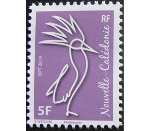 Kagu (2019 Imprint Date) - Melanesia / New Caledonia 2019 - 5