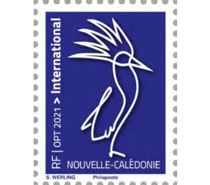 Kagu (2021 Imprint Date) - Melanesia / New Caledonia 2021