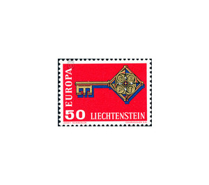 key  - Liechtenstein 1968 Set