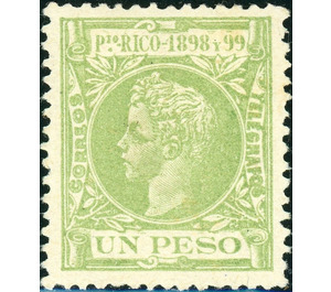 King Alfonso XIII - Caribbean / Puerto Rico 1898 - 1