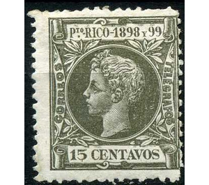 King Alfonso XIII - Caribbean / Puerto Rico 1898 - 15