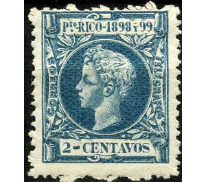 King Alfonso XIII - Caribbean / Puerto Rico 1898 - 2