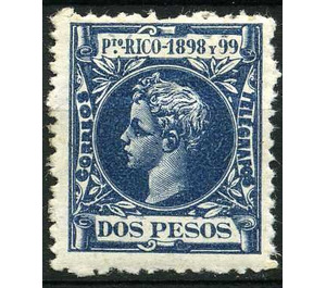 King Alfonso XIII - Caribbean / Puerto Rico 1898 - 2