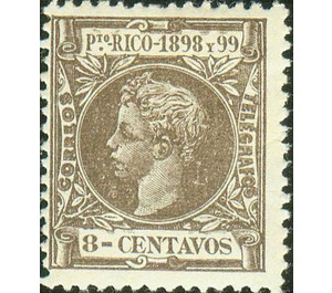 King Alfonso XIII - Caribbean / Puerto Rico 1898 - 8