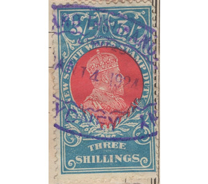 King Edward VII - Stamp Duty - Melanesia / New South Wales 1908 - 3