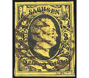King Friedrich August II - Germany / Old German States / Saxony 1851 - 3