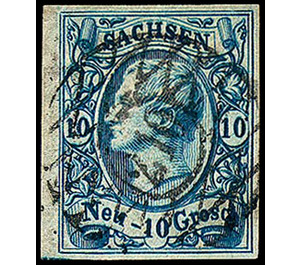 King Johann I - Germany / Old German States / Saxony 1856 - 10