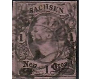 King Johann I - Germany / Old German States / Saxony 1859 - 1