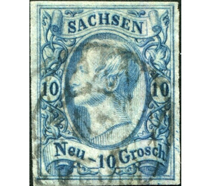 King Johann I - Germany / Old German States / Saxony 1861 - 10