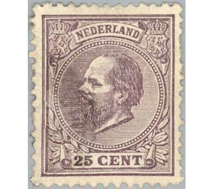 King William III (1817-1890) - Netherlands 1875 - 25
