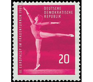 Kunstturn European Cup of Women, Leipzig  - Germany / German Democratic Republic 1961 - 20 Pfennig