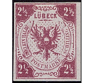 Lübeck coat of arms - Germany / Old German States / Lübeck 1859