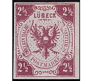 Lübeck coat of arms - Germany / Old German States / Lübeck 1859