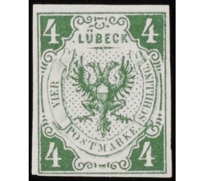 Lübeck coat of arms - Germany / Old German States / Lübeck 1859 - 4